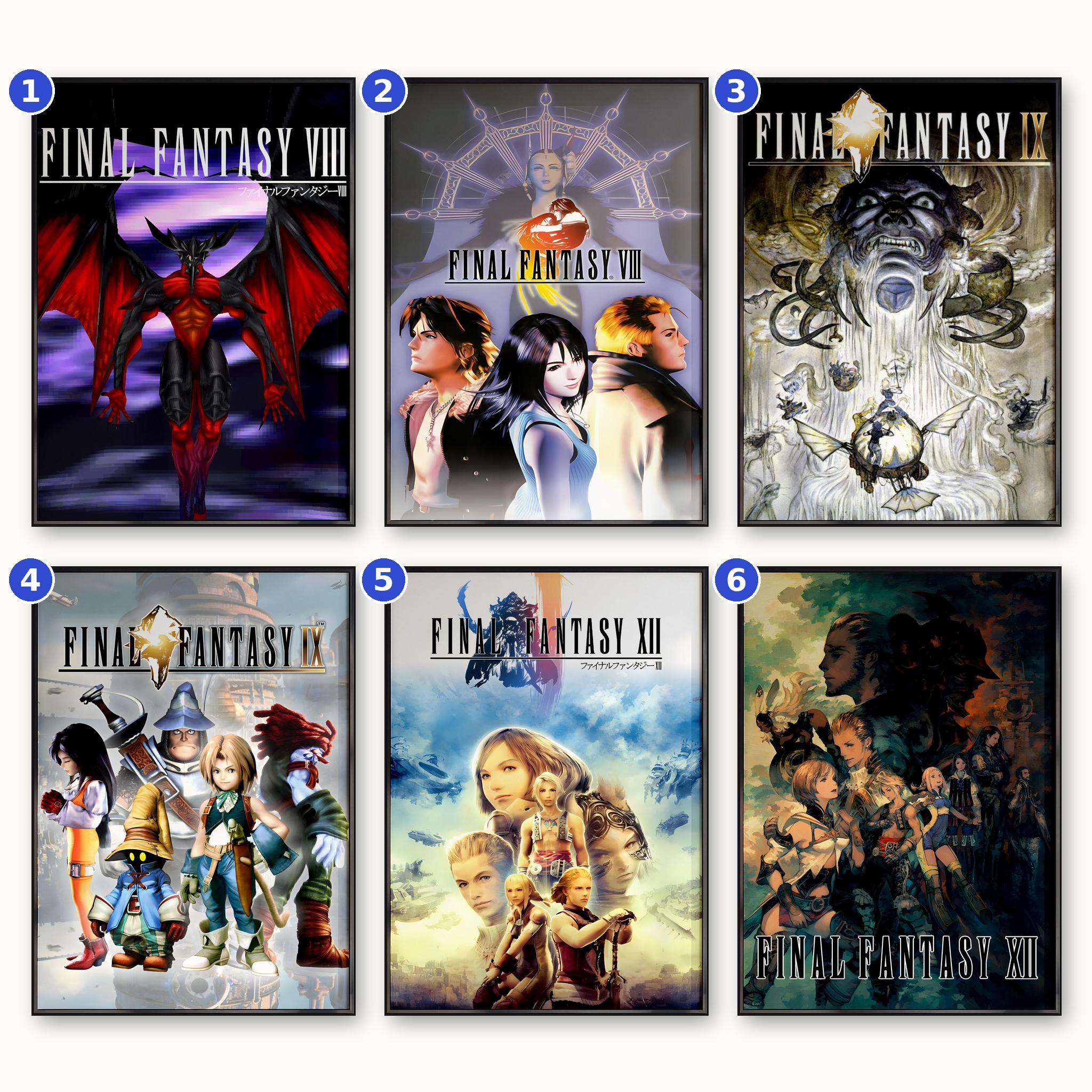 Final Fantasy Viii Poster - Etsy