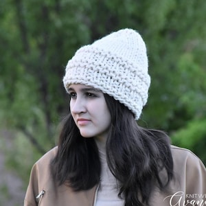 Knit Woolen Chunky Slouchy Beanie Hat | The BETTY