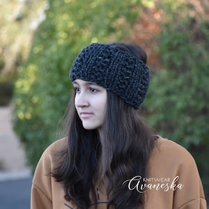 Knit Woolen Chunky Headband Ear Warmer | The ARLETTE