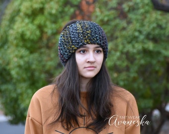 Woman's Knit Chunky Headband Ear Warmer | The LEONA