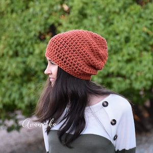 Woman&#39;s Spring Summer Lightweight Knit Crochet Extra Slouchy Beanie Hat | The Savanna