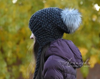 Womens Ear Flap Hat - Etsy Australia