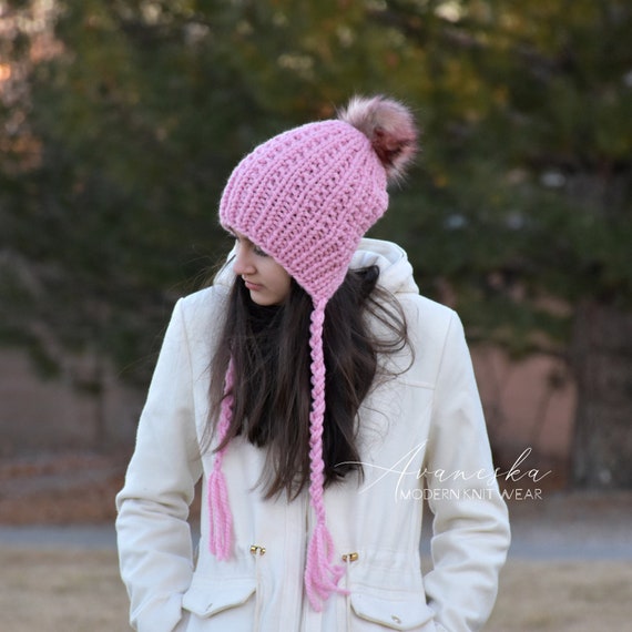 Knit Woolen Bonnet Style Slouchy Hat | the PRINCESS - Etsy