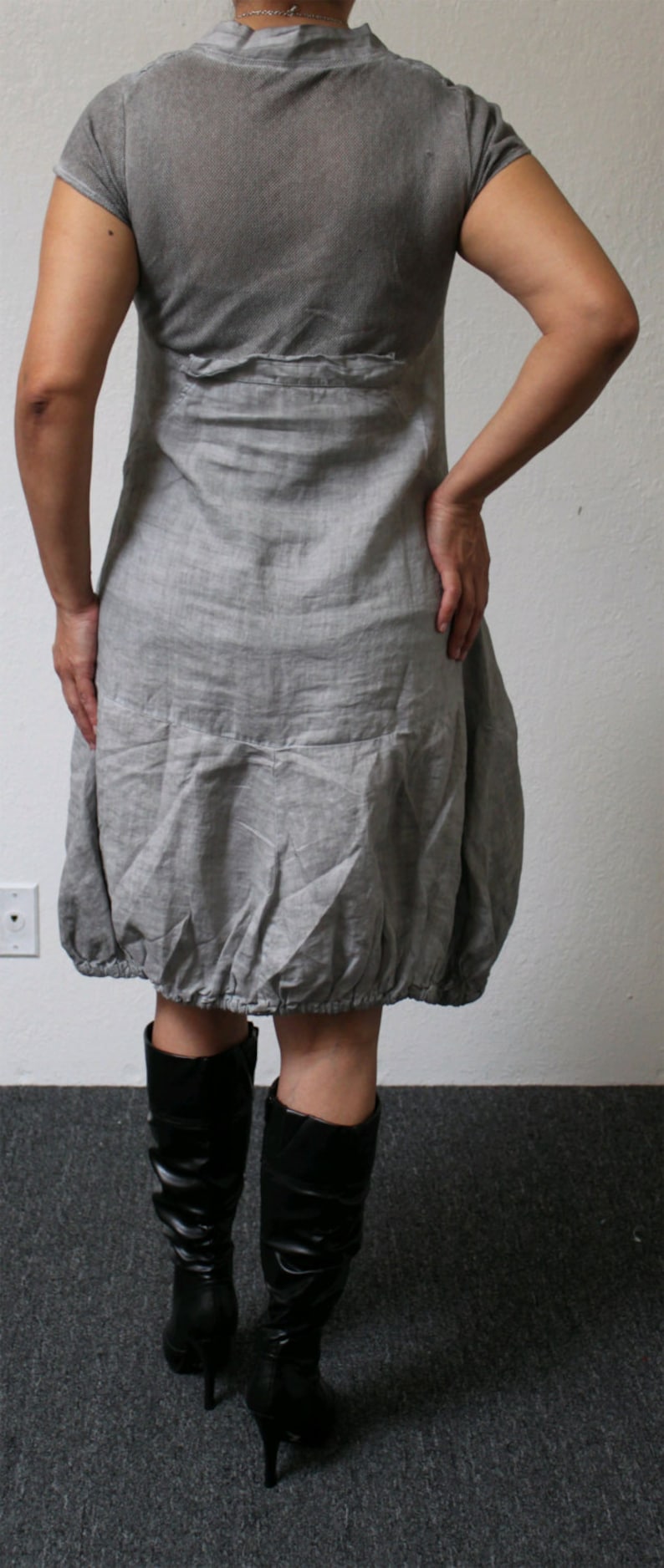 bohemien Dress with Pockets hip hop L Cute and Chic M Darling Lagenlook Dress S Designer Short boho