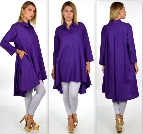 purple high low top