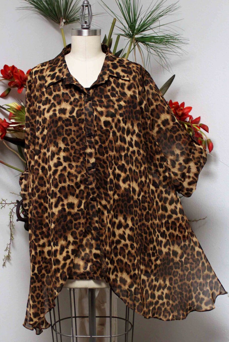 Party Beach Size M to 3XL New Dare2bstylish Designer Animal print Blouse Asymmetrical Blouses,Legenlook Blouses for Travel Office
