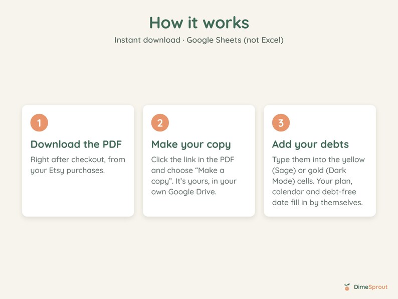 Debt Snowball Spreadsheet, Biweekly Debt Payoff Tracker, Google Sheets Budget Planner, Light & Dark Mode image 14