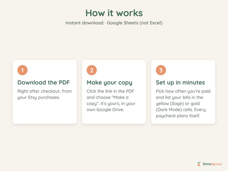 Paycheck Budget Planner Google Sheets, Enter Bills Once, Biweekly Budget by Paycheck, Payday Calendar image 10