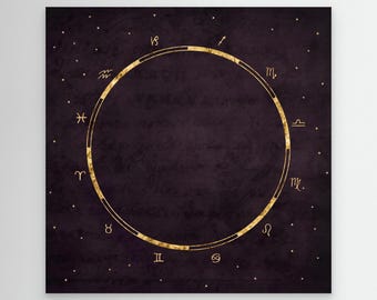 Astro Zodiac Wheel
