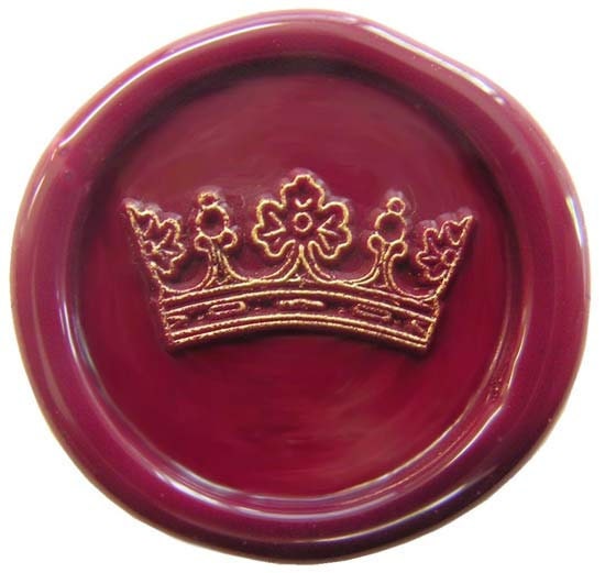 Seal Wax Symbol Stamp Royal Lily, Crown, Unicorn, Om Etsy