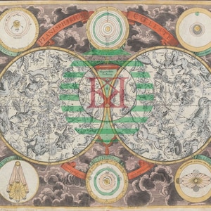 Astrologische Weltenkarte Download