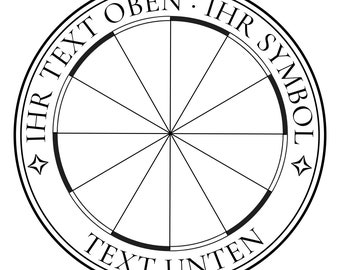 Ex Libris Address Text Stamp