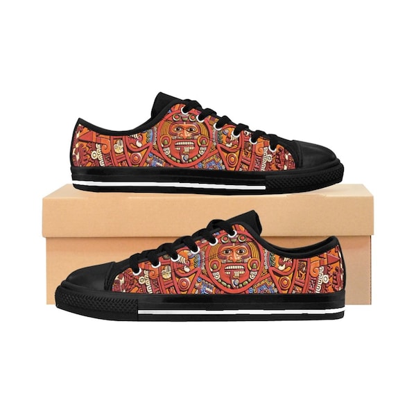 Sneakers Aztec and Maya Symbol for men and woman