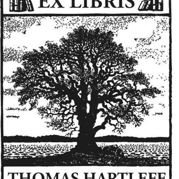 Bookplate stamp tree