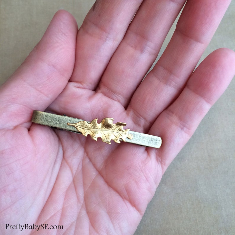 Rustic wedding,Wedding Tie Bar,tie bar,autumn thin skinny tie tack tie bar rustic mens accessories grooms gift BRONZE THIN LEAF wholesale