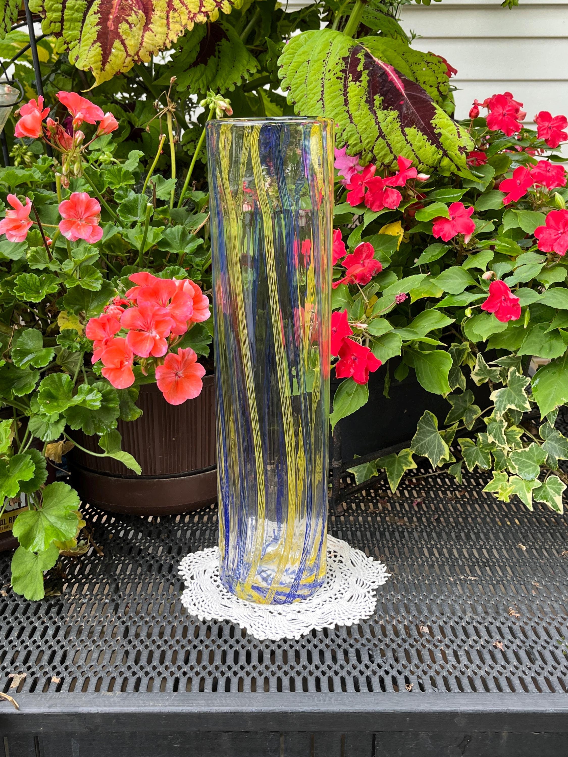 花瓶・フラワースタンド vintage * Portugal ribbon flower vase 花瓶・フラワースタンド vintage * Portugal ribbon flower vase