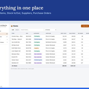 Inventory Tracker, Stock Management & Purchase Orders, Offline HTML App image 2