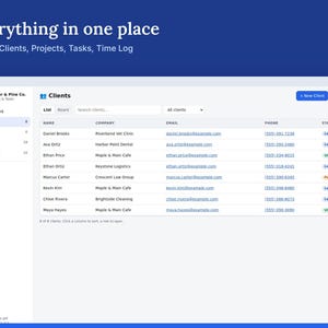 Project Tracker & Task Manager with Kanban Board, Offline HTML App image 2