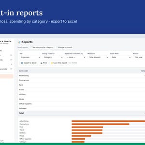 Expense Tracker, Mileage Log & Receipts for Self Employed Taxes, Offline HTML App image 5