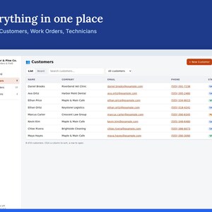 Work Order Template & Job Tracker, Field Service App for Contractors, Cleaning and Handyman Business | WorkReviews image 2