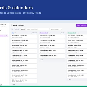 Freelance Timesheet, Billable Hours & Client Invoices, Offline HTML App image 5