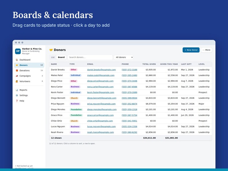 Donor Tracker & Fundraising Manager, Donation Tracker for Nonprofits and Church Giving | WorkReviews image 5