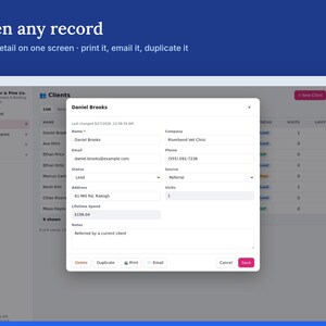 Appointment Booking Template, Salon Client Log & Scheduler, Booking System for Small Business | WorkReviews image 3