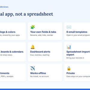 Coaching Client Tracker, Session Notes, Packages & Invoices, Offline HTML App image 4