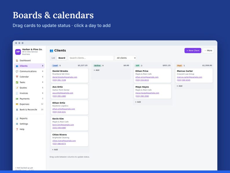 WorkReviews Service Business App, Clients, Scheduling, Invoices, Bookkeeping (Digital Download) image 5