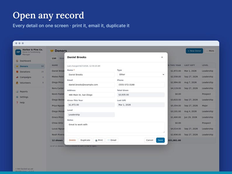 Donor Tracker & Fundraising Manager, Donation Tracker for Nonprofits and Church Giving | WorkReviews image 3