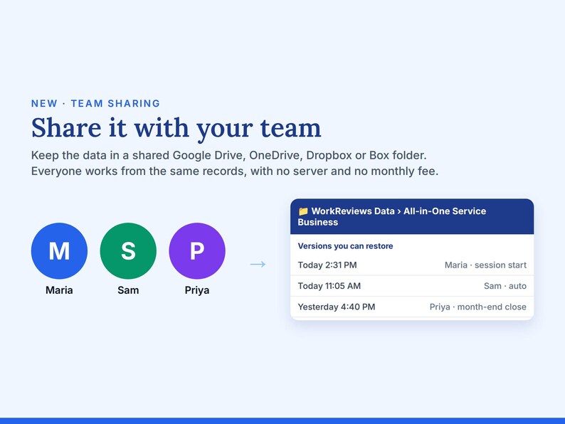 WorkReviews Service Business App, Clients, Scheduling, Invoices, Bookkeeping (Digital Download) image 6