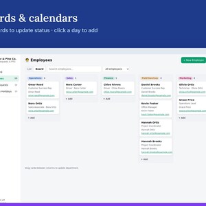 PTO Tracker & Leave Request Template, Employee Vacation Time Off (Digital Download) image 5
