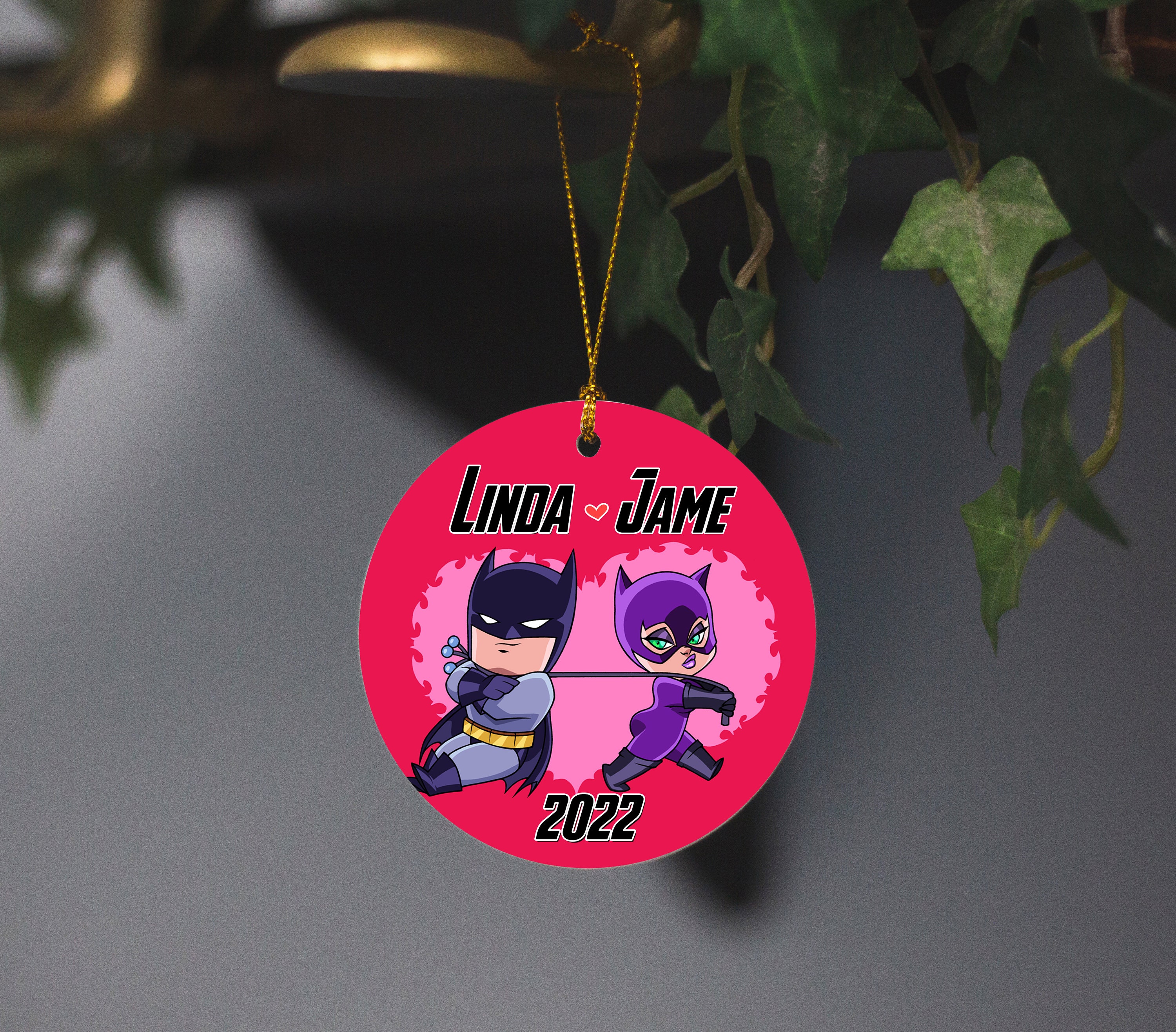 Discover Batman Superhero Personalized Gifts 2022 Kids Ornament