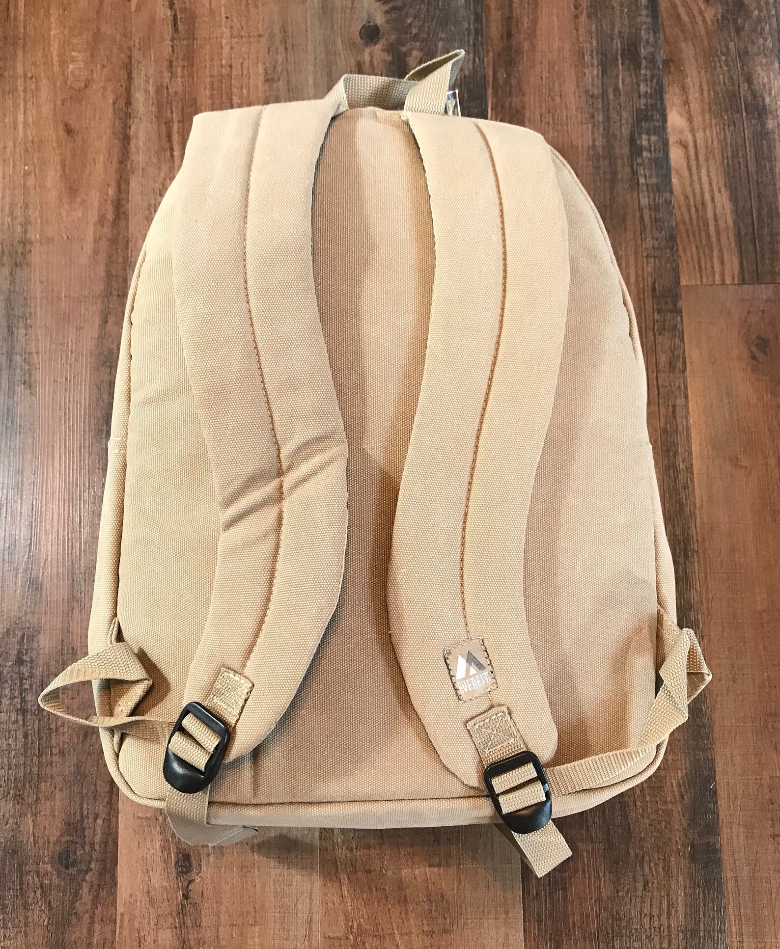 Painted Backpack, Crab Bag, Khaki Canvas Backpack, Laptop Bag, College