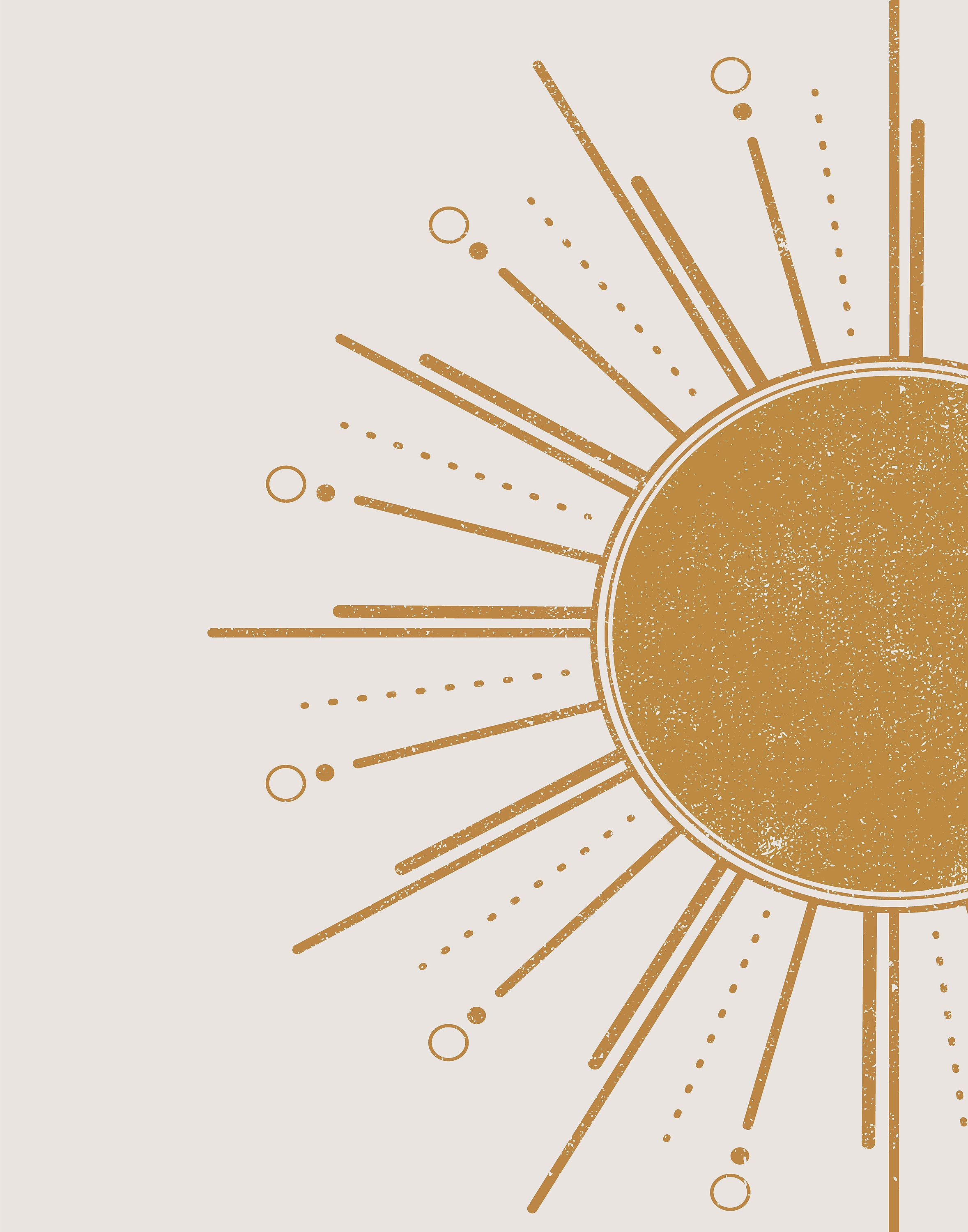 Boho Sun Art Set of 3 Boho Sun Decor Boho Sun Wall Art Etsy