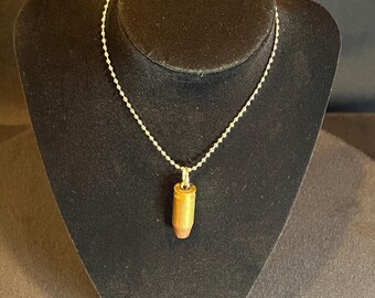 Collier balle - Calibre .45, poli, acier