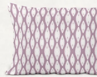 Dusty Lavender Pillowcase, Dusty Lavender Bedroom, Dusty Lavender Block Print, Lavender Sofa Pillow, Lavender Sofa Cushion, Purple Pillow