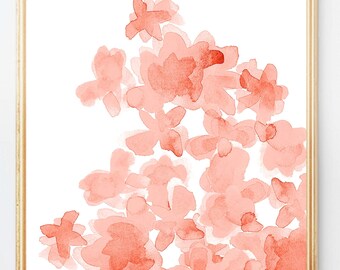 coral nursery decor
