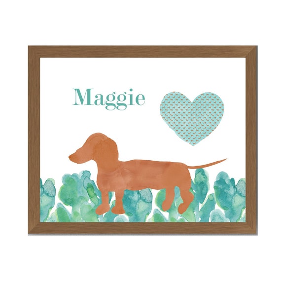 Doxie Memorial Gift,  5x7, 8x10