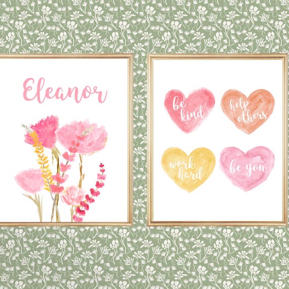 Pastel Inspirational Quotes for Girls Bedroom