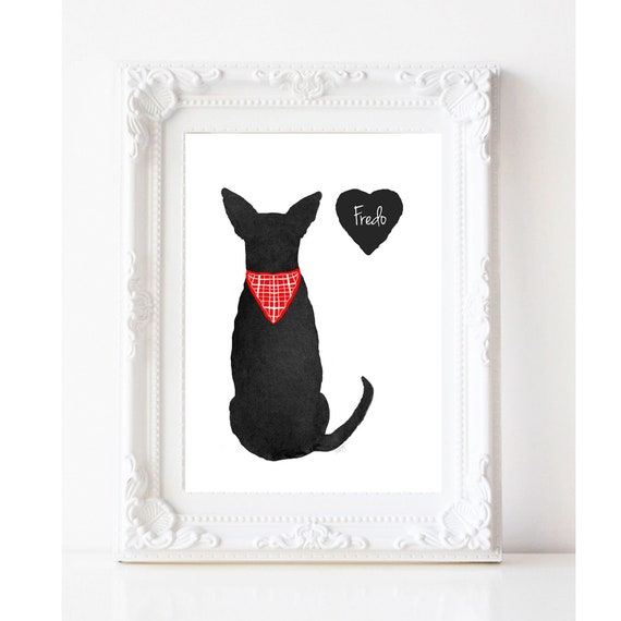 Personalized Chihuahua Memorial, 11 Colors