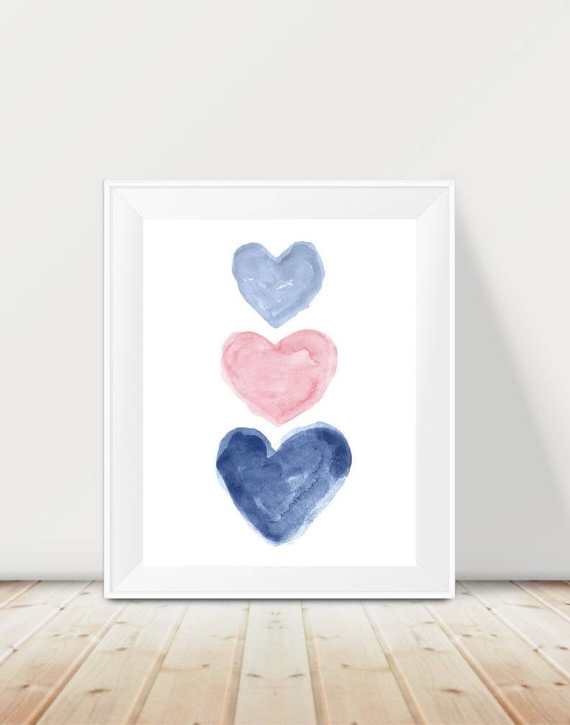 Pink and Navy Wall Decor Pale Pink and Navy Girls Decor Navy Etsy UK
