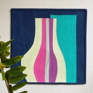 Modern Still Life Mini Quit - Quit Wall Art