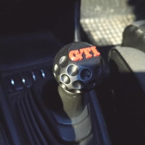 VW golf mk2 shift knob | golf ball style gear shift knob | GTI TDI MK2 custom shifter | classic interior |