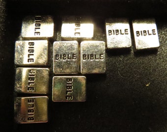 Bible Floating Charm. Free Shipping!