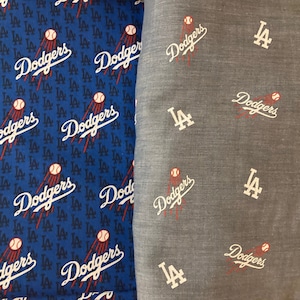 Dodgers Blue or Gray/light blue Handmade Face masks