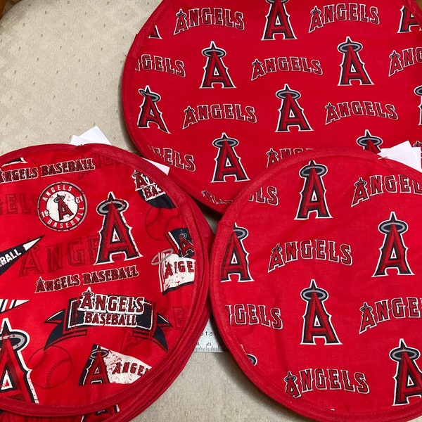 Los Angeles Angels 9”and 12” Handmade Microwave Tortilla Warmers