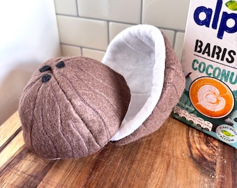 Pretend Play Felt Food Coconut
