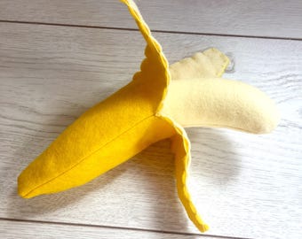 Pretend Play Felt Food Banana