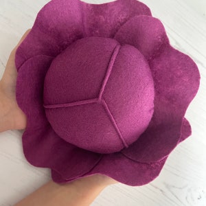 Felt Pretend Play Food Red Cabbage